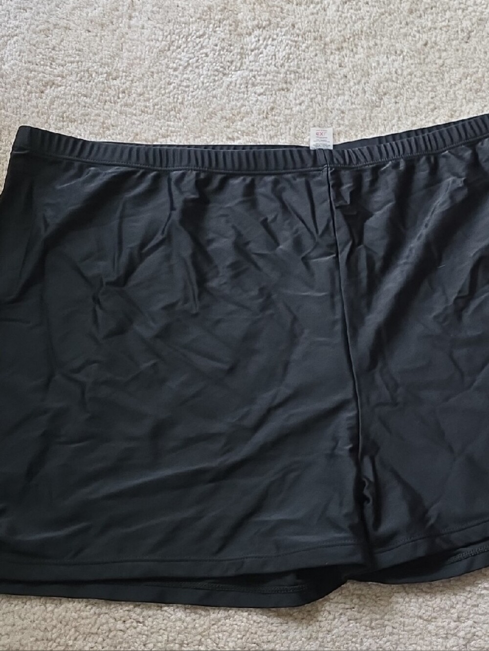 Womens Black Swim Shorts Size 5X